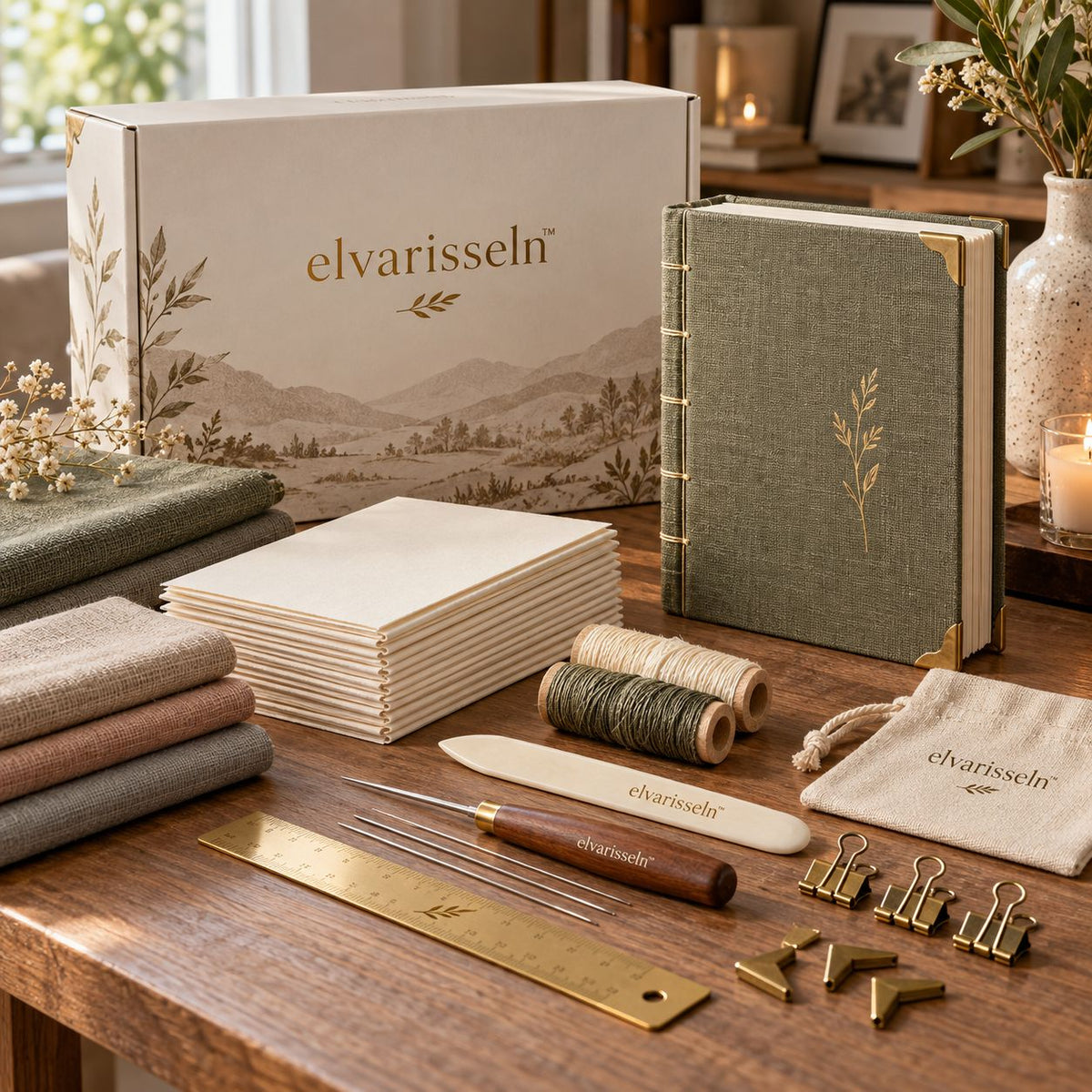 elvarisseln™ Handmade Bookbinding Kit