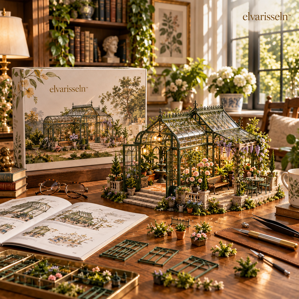 elvarisseln™ Botanical Greenhouse Model Kit