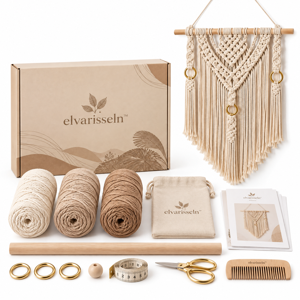 elvarisseln™ Macramé Wall Hanging Kit