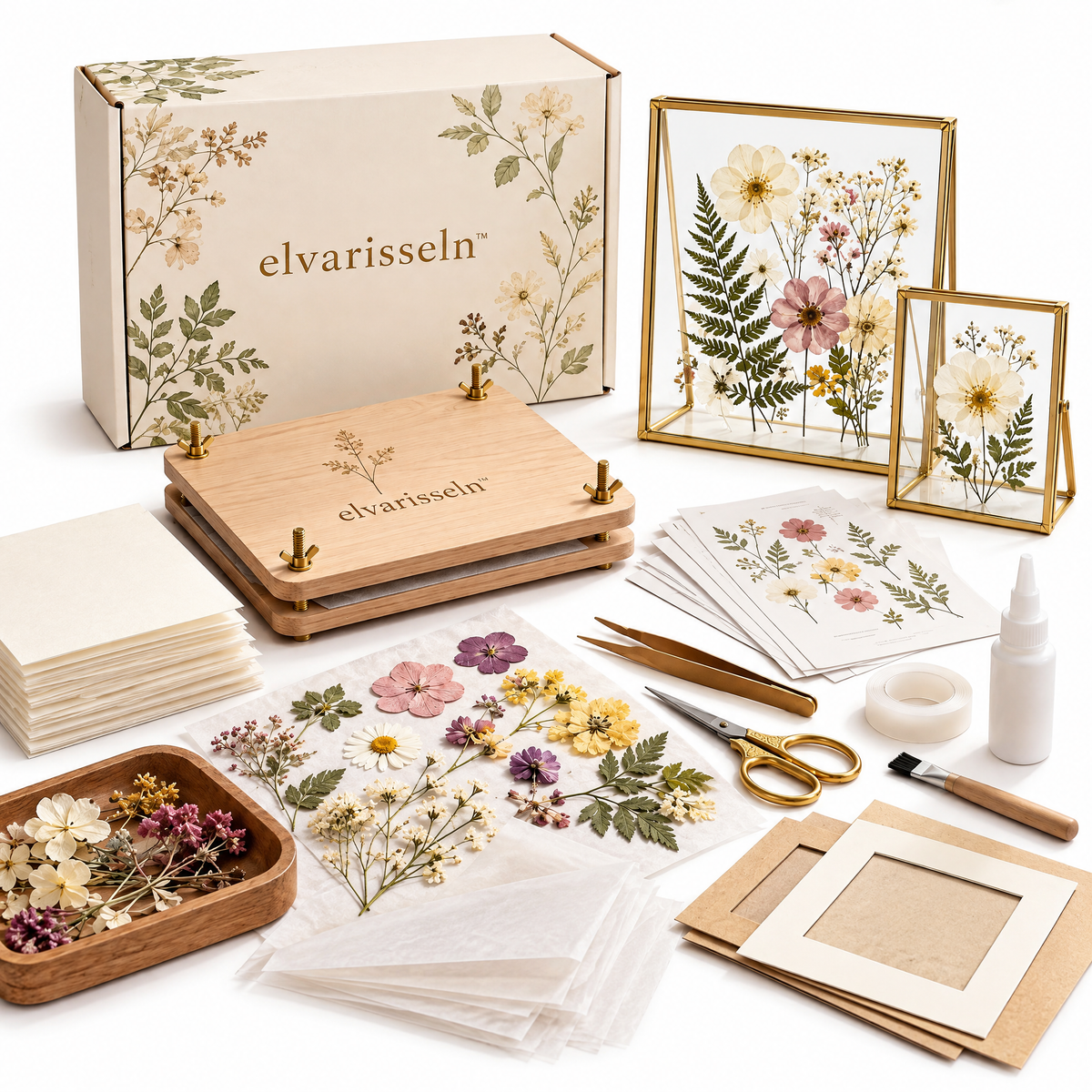 elvarisseln™ Pressed Flower Art Kit