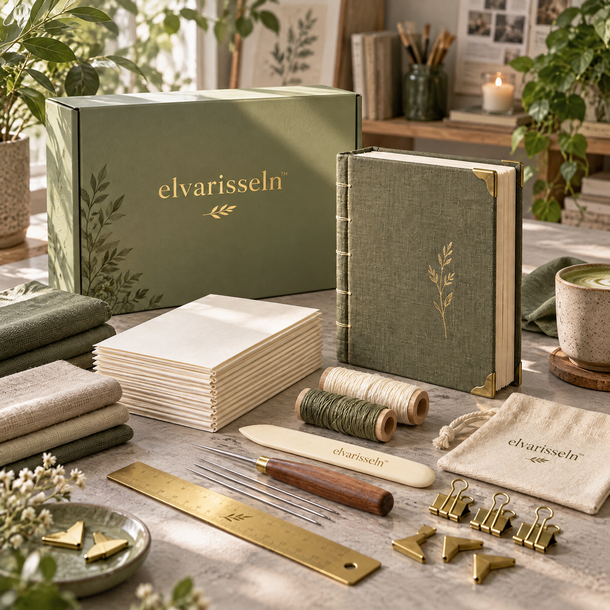 elvarisseln™ Handmade Bookbinding Kit