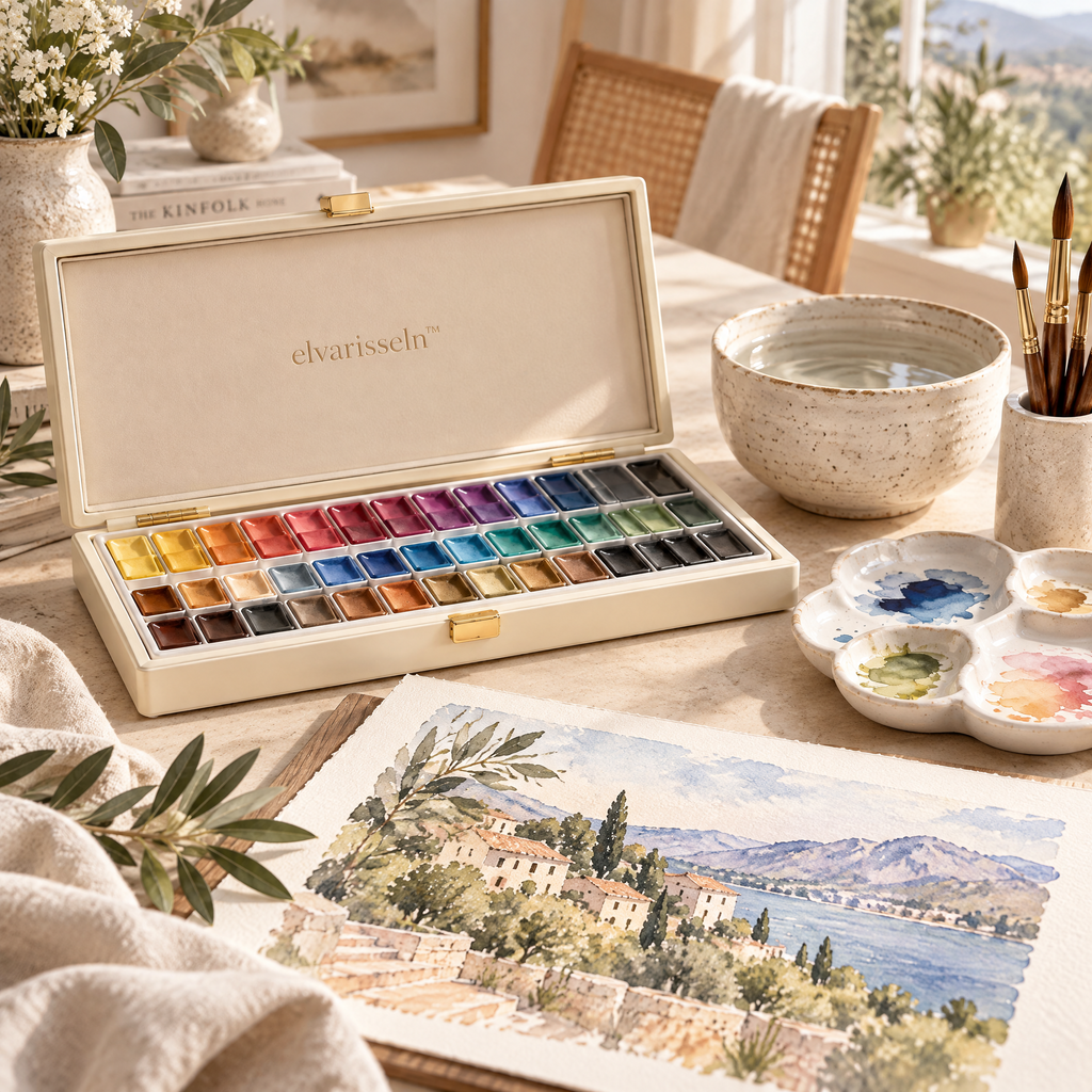 elvarisseln™ Premium Watercolor Painting Set