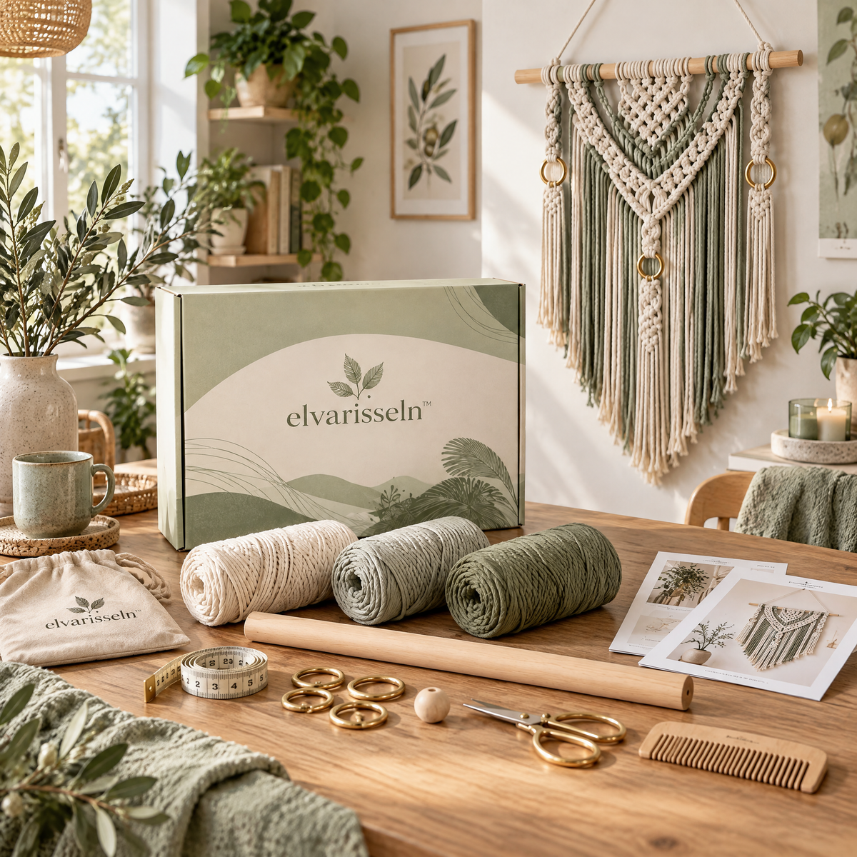 elvarisseln™ Macramé Wall Hanging Kit