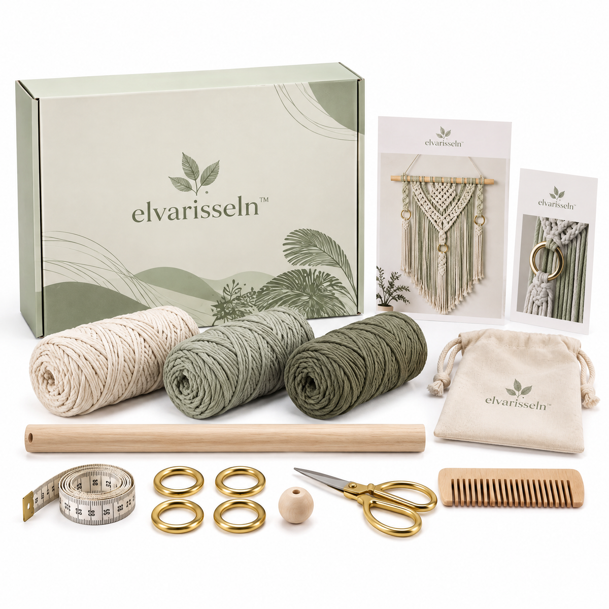 elvarisseln™ Macramé Wall Hanging Kit