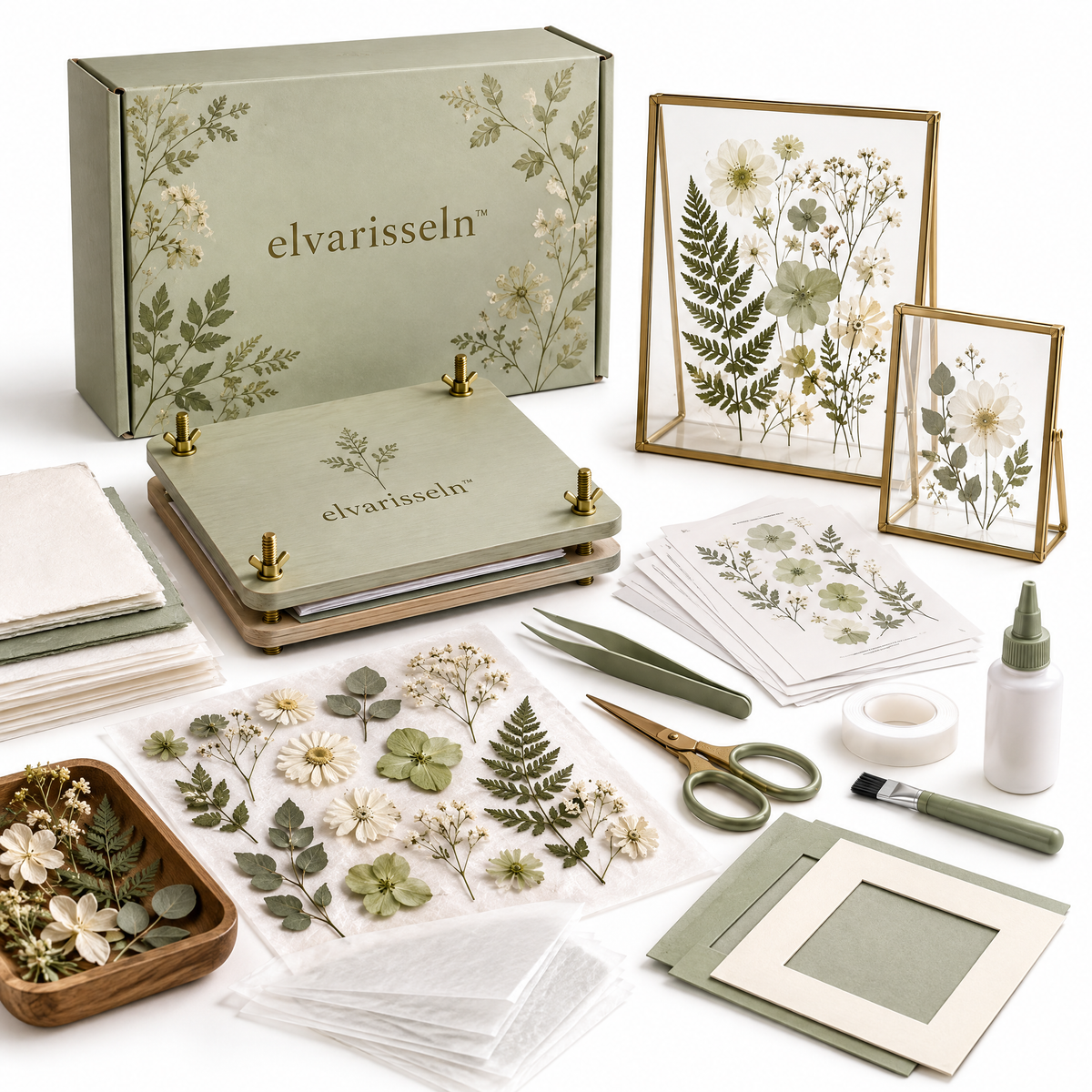 elvarisseln™ Pressed Flower Art Kit