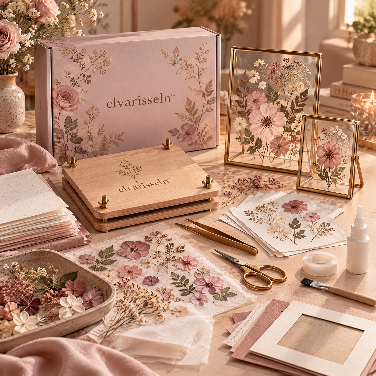 elvarisseln™ Pressed Flower Art Kit