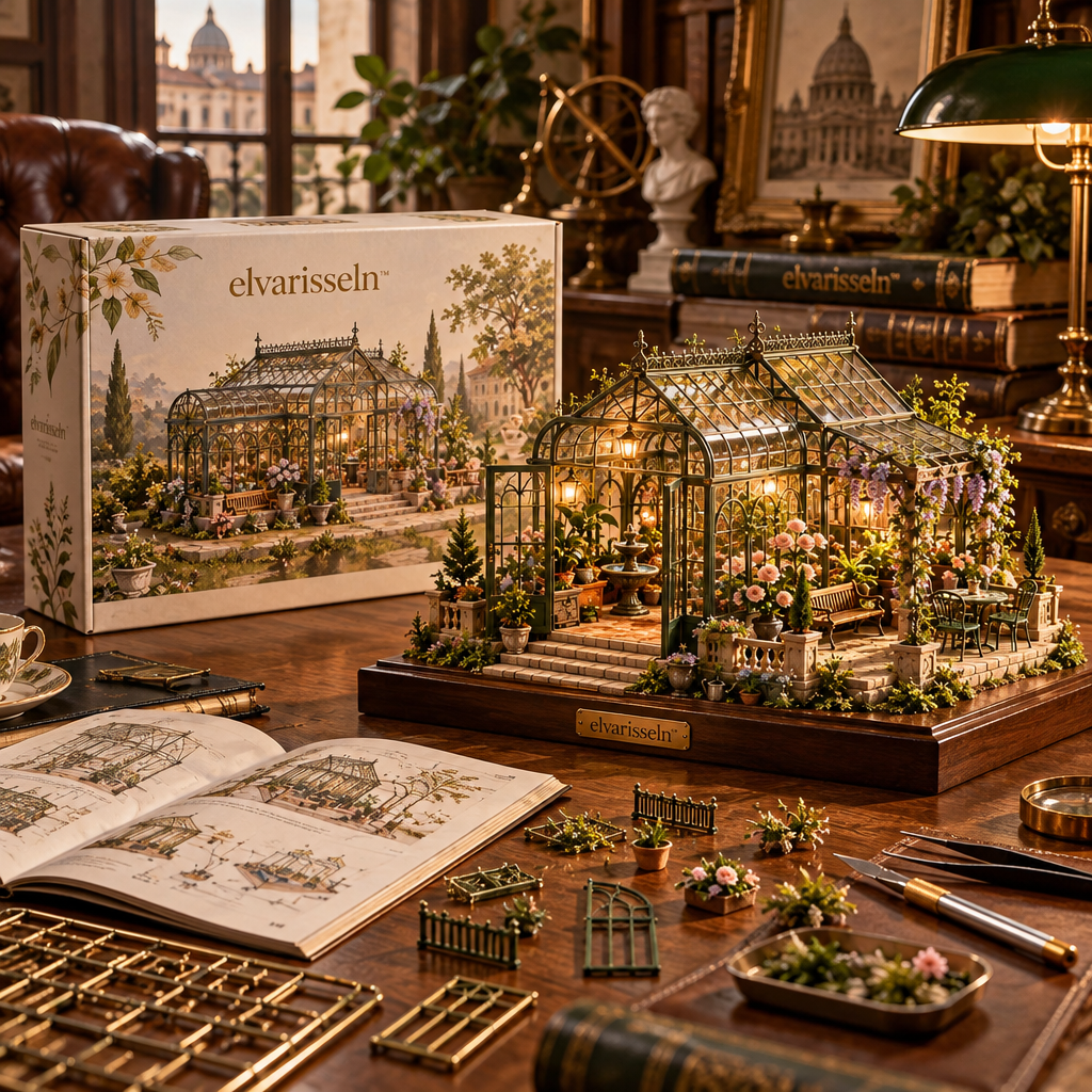 elvarisseln™ Botanical Greenhouse Model Kit