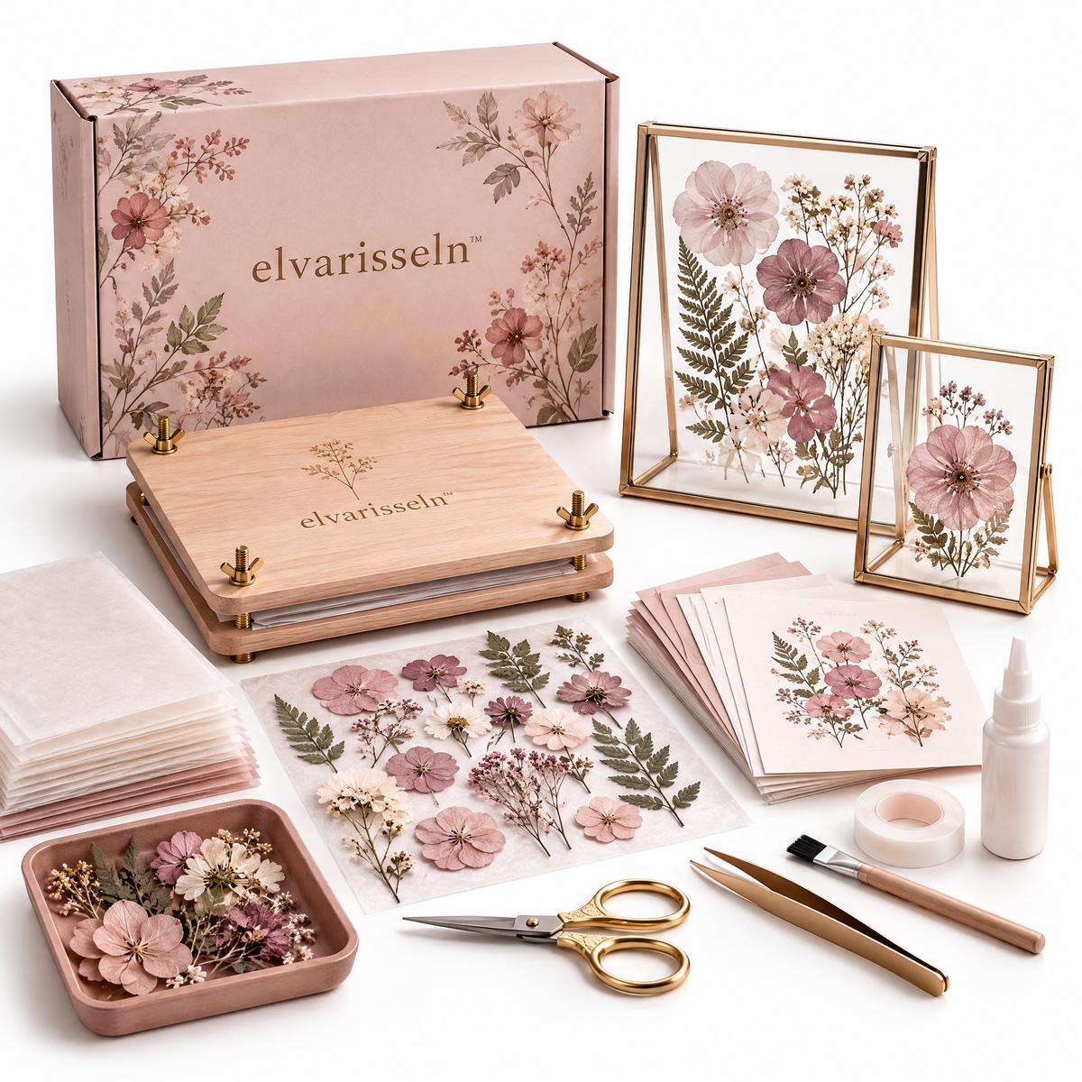 elvarisseln™ Pressed Flower Art Kit
