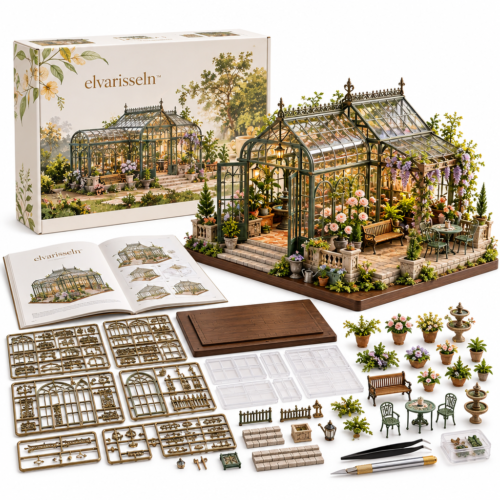 elvarisseln™ Botanical Greenhouse Model Kit