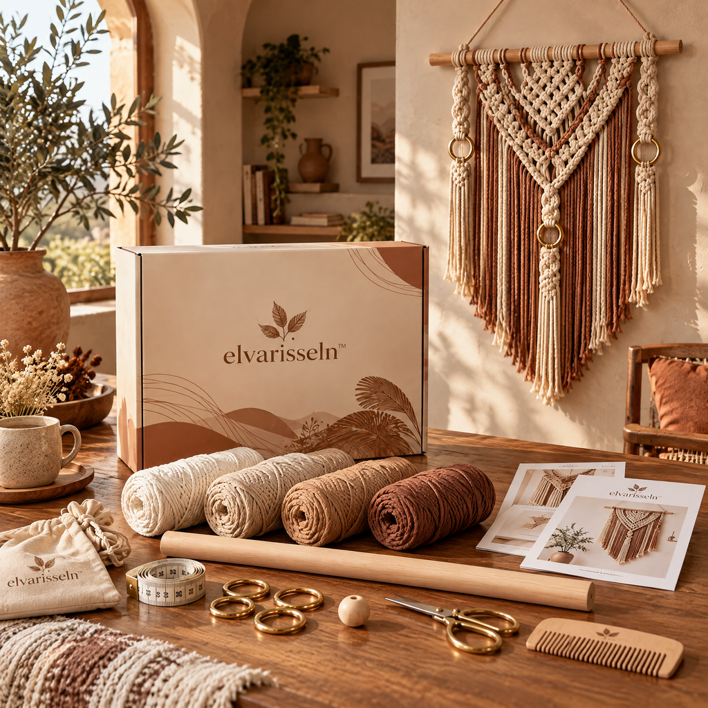 elvarisseln™ Macramé Wall Hanging Kit